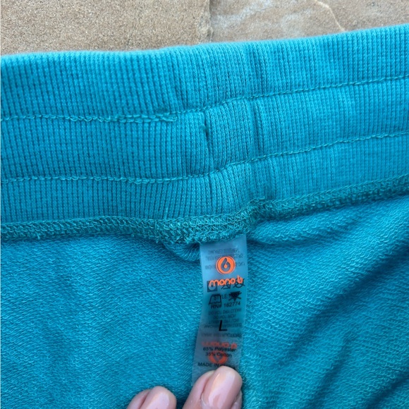 Mono B Aqua Joggers women’s size large - Picture 2 of 3
